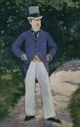 Edouard Manet Portrait of Monsieur Brun china oil painting artist